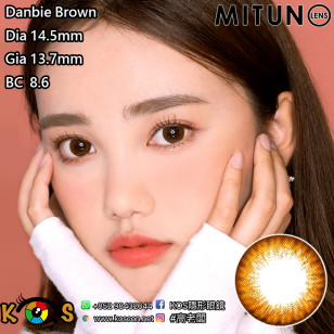 Mitunolens Danbie Brown ダンビーブラウン 1年用 14.5mm